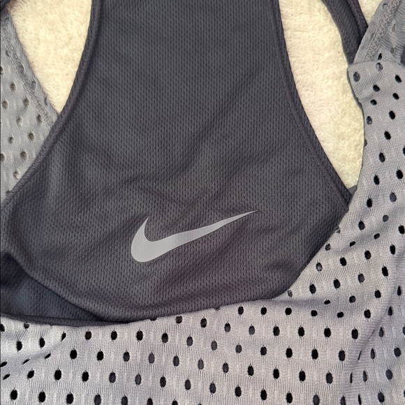 Nike Breathe 862406 Reversible Loose Mesh Athletic Tank Dri-Fit Running Swoosh - Picture 5 of 7